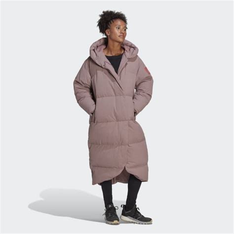 adidas big baffle daunenmantel damen|adidas Big Baffle Down Coat .